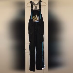 NWT Bass Pro Shops Johnny Morris Guidewear Women's Elite Rain Bib Gore-Tex Small